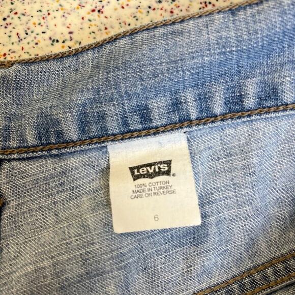 Vintage Levi’s Wide Leg Carpenter Hammer Loop Light Denim - Picture 10 of 15